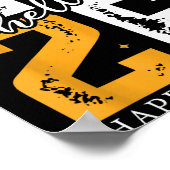 Hello 2026 Happy New Year 2026 New Year's Eve Part Poster (Ecke)