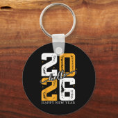 Hello 2026 Happy New Year 2026 New Year's Eve Part Schlüsselanhänger (Vorderseite)