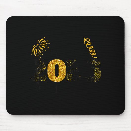 Hello 2026 Happy New Year Countdown Party Family M Mousepad (Vorne)