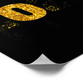 Hello 2026 Happy New Year Countdown Party Family M Poster (Ecke)