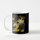 Hello 2026 Happy New Year Disco Ball Nye Countdown Kaffeetasse (Links)