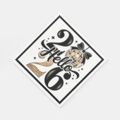 Hello 2026 New Year Serviette (Ecke)