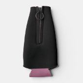 Hello 30! Fun 30th birthday Pink glitter Flaschenkühler (Rückseite)