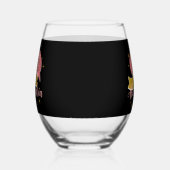 hello 30 Stylish Personalized 30th birthday Weinglas Ohne Stiel (Rechts)