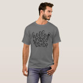 Hello 3Rd Grade 3Rd Grade Squad Team Dritte Klasse T-Shirt (Vorne ganz)