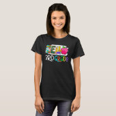 Hello 3rd grade Retro teacher team Third grade squ T-Shirt (Vorne ganz)