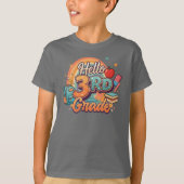 Hello 3rd Grade T-Shirt (Vorderseite)