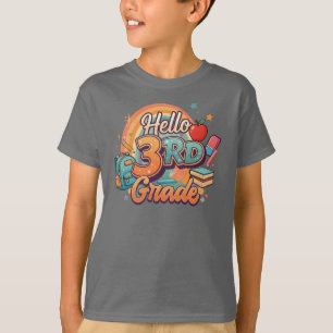 Hello 3rd Grade T-Shirt