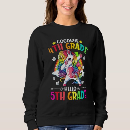 Hello 5th Grade Teacher Student Back To School Uni Sweatshirt (Vorderseite)