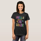 HELLO 6th Grade Square Root of 36 Math Stud Squad T-Shirt (Vorne ganz)
