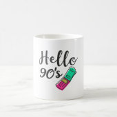 Hello 90s Handy Kaffeetasse (Mittel)