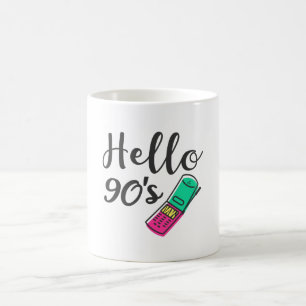 Hello 90s Handy Kaffeetasse