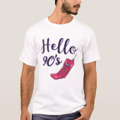 Hello 90s Handy T-Shirt (Vorderseite)