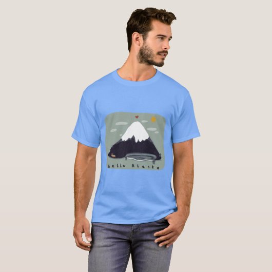 hello alaska Oversized T-Shirt (Vorne ganz)
