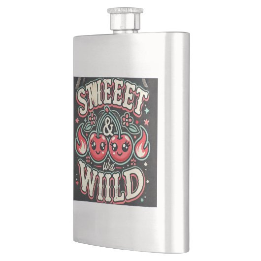 Hello April Classic Flask Flachmann (Links)