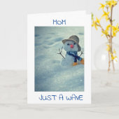 HELLO AUF IHRER **GEBURTSTAG MAMA** KARTE (Gelbe Blume)