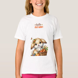 Hello Autumn Falls Animal T - Shirt
