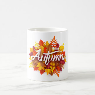 Hello Autumn Fashion Design Kaffeetasse