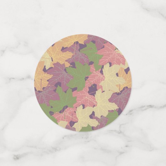 HELLO AUTUMN KONFETTI (Klein Vorderseite)