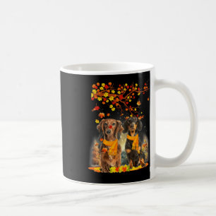 Hello Autumn Season Happy Thanksgiving Dachshund f Kaffeetasse