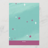 Hello Baby Birth Announcement Card Einladung (Rückseite)