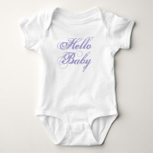 Hello Baby Bodysuit Strampler (Vorderseite)