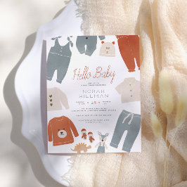 Hello Baby | Boho Bekleidung Boy Baby Dusche Budge