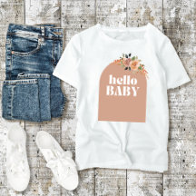 Hello Baby, Boho Modern Baby Shower - Mutter zu se