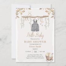 Hello Baby Boy Kleidung Kinderzimmer Boho Baby Dus
