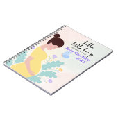 Hello Baby Bump Schwangerschaftstagebuch Notizblock (Linke Seite)