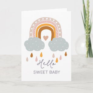 Hello Baby Card   Neue Elternkarte Karte