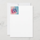 Hello Baby - charmante Einladung (Rückseite)