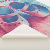 Hello Baby - charmante Pastellfarben Sherpadecke (3/4)