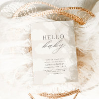 Hello Baby | Cloud Nine Gender Neutral Baby Shower
