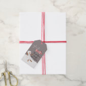 Hello Baby Cute Snowman Baby Shower Geschenkanhänger (Mit Garn)