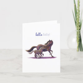 Hello Baby Dankeskarte