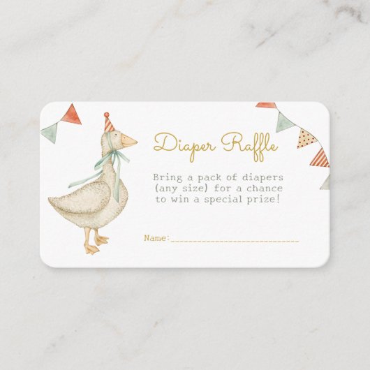 Hello Baby Duck Toys Kinderdusche Windelwaschmasch Begleitkarte (Vorderseite)