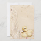 Hello Baby Dusche Einladung (Rückseite)