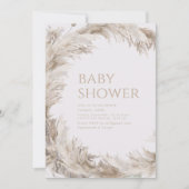 Hello Baby Dusche Party Einladung Template (Vorderseite)