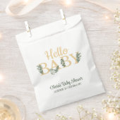 Hello Baby Eucalyptus Geschenktütchen (Ausgeschnitten)