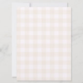 Hello Baby Foto Geburtserklärung Ankündigung (Rückseite)