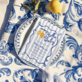 Hello Baby Lemon Boys Baby Dusche Einladung