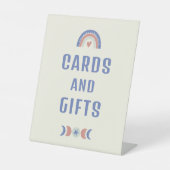 Hello Baby Niedlich Boho Card Geschenk Kinderdusch Sockelschild (Vorderseite)