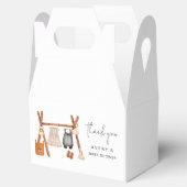 Hello Baby | Niedlich Boho Kleidung Kinderdusche Geschenkschachtel (Geöffnet)