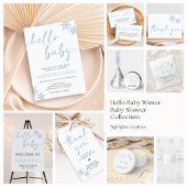 Hello Baby Shower Invitation Einladung