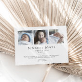 Hello Baby Simple Script Foto Geburtserklärung Ankündigung