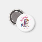 Hello Baby Unicorn Magnet (Vorderseite/Rückseite)