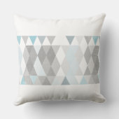 Hello Baby World Abstrakt Triangle Kissen (Rückseite)