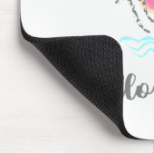 Hello Beach Tropical Summer Mousepad (Ecke)