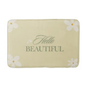 Hello Beautiful Bath Mat Badematte (Vorderseite)